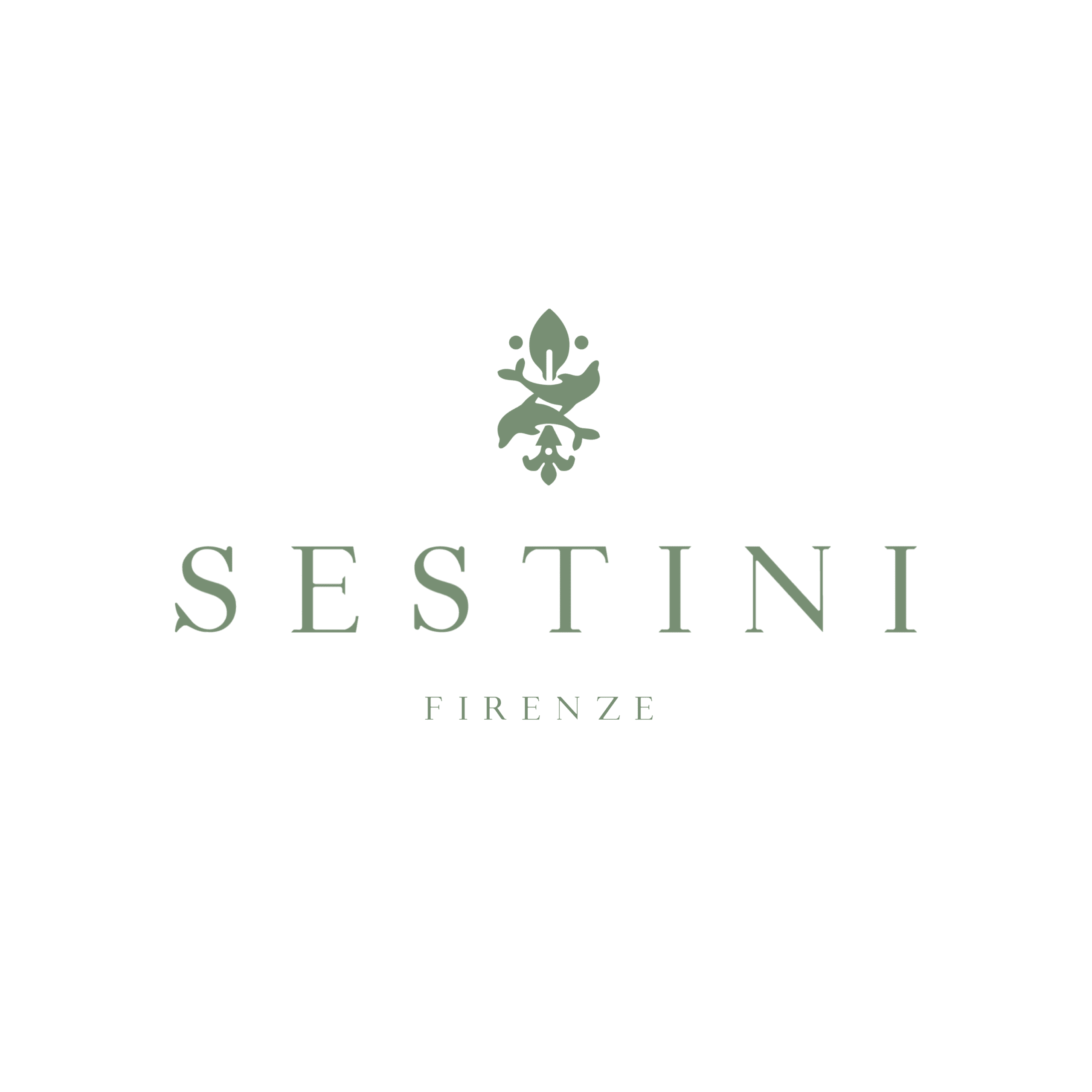 Sestini logo green Groene logo van Italiaanse brillenmerk Sestini